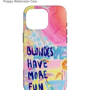 iPhone 16 pro Phone Case - Blondes Have More Fun